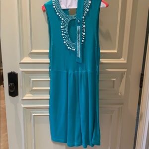 Nanette Lepore sleeveless sweater dress